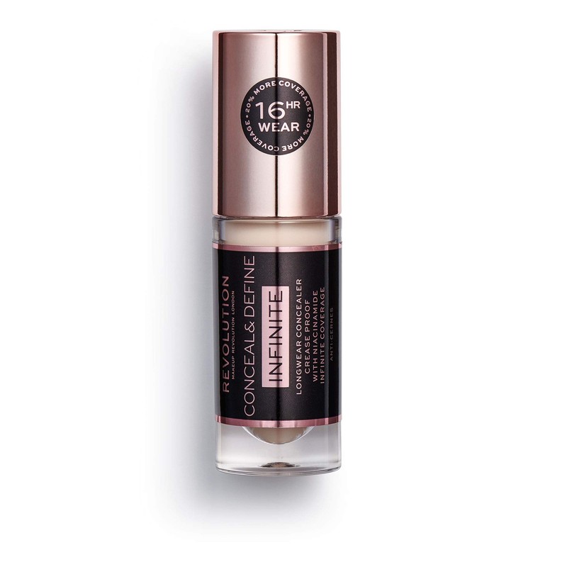 Revolution Conceal and Define Infinite Longwear Concealer 5 ml, C0.3