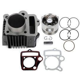ROADFAR Cylinder Piston Gasket Kit fit for Honda Z50 Z50R XR50 CRF50 50CC ATV Bike Cylinder Piston Assemblies
