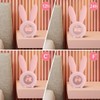 TopYart Alarm Clock, Digital Table Clock, Cute Rabbit Alarm, Vibration/Sound