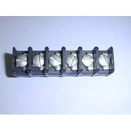 LC6-P102-06 6 Position Single Row PCB Barrier Block (1 piece)