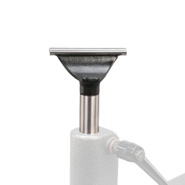 Hurricane Turning Tools, 4" Tool Rest with Hardened Steel Rod For Wood Lathe, 1" Diameter Post, 7" Post Length