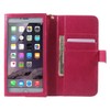 DFV Mobile Crazy Horse PU Leather Wallet Case with Frame
