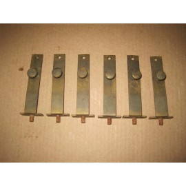 1 Antique / Vintage Door Slide Bolt Lock Heavy Cast Metal Door Hardware Lock