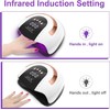 268W UV LED Nail Lamp, LKE Nail Dryer for Gel
