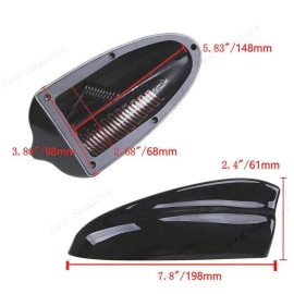 Para Hyundai Sonata 2015-2019 GPS Negro Aleta de Tiburón Antena Cubierta Señal AM/FM Conjunto