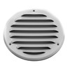 Vent Systems 5" Inch White Soffit Vent Cover - Round