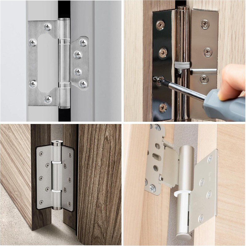 Pack of 60 Fitschenringe Room Doors, 15 mm x 10.2
