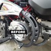 Chrome Muffler Pipe Cover Compatible with Honda Monkey 125 Z125M