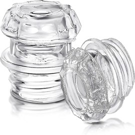 1Pc Transparent Modern Coffee Percolator Glass Top Replacement Transparent Glass Knob Top for Percolator Replacement Parts for Coffee Pot Coffee Filters,Espresso Machine Parts and Accessories