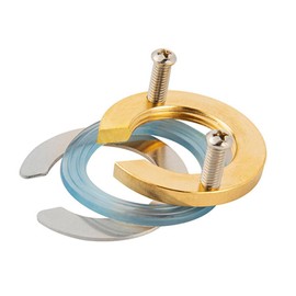 Brass Tap Mounting Nut Set, Single Hole Tap Fixing Piece, Lock Nut Mounting Fitting, Anti-Loosening Mounting Set for Kitchens and Bathroom Taps