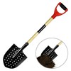Sifting Shovel for Digging Heavy Duty Metal Sand Sifter, Garden