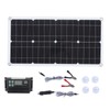 Diydeg Solar Panel Kit, 250W Fully Waterproof Monocrystalline PV Module