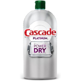 Cascade Platinum Rinse Aid 16 oz (155 loads)
