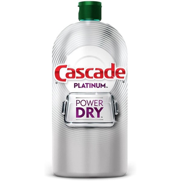 Cascade Platinum Rinse Aid 16 oz (155 loads)