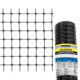 BOP-Schutznetz, 16 x 16 mm, 40 g/m², 1 m x 10 m.