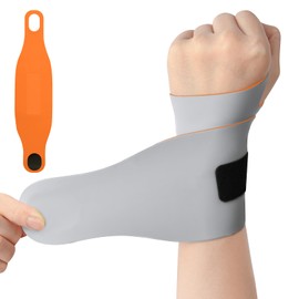 AOOWU Wrist Bandages, Breathable Wrist Wrap Wrist Support Bandage, Wrist Bandage with Elastic Velcro Fastening, Wrist Bandages for Sports, Gymnastics, Strength Training