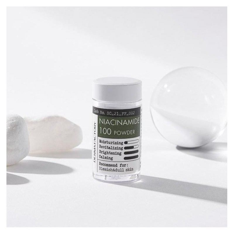 DermaFactory Niacinamide 100 Powder, 7g, Pack of 2
