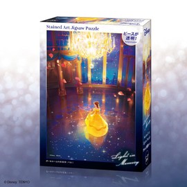 Tenyo 500 Piece Jigsaw Puzzle Ballroom Events (Bell) Tight Series [Stained Art] (25x36cm)