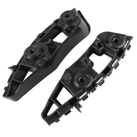 1 Pair Left and Right Side Front Bumper Bracket Bumper Mount Support Bracket - Compatible for Volkswagen Jetta 1.4L L4 - Gas, 1.8L L4 - Gas, 2.0L L4 - Gas - Replace Part 5C6807183A, 5C6807184A