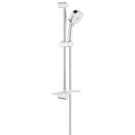 Grohe 27577002 Tempesta Cosmopolitan 100 4 Spray Shower Rail Set, Starlight Chrome, 24 Inch