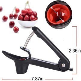 LHLZNB Cherry Pitter,Olive Pitter，Multi Cherry Stoner Tool Pit Remover,Portable Multifunctional Professional Quick with Stainless Steel Pitting Device,for Hawthorn Cherrystone Plum