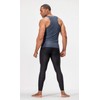 DEVOPS 3 Pack Men's Muscle Dry Fit Compression Tank Top