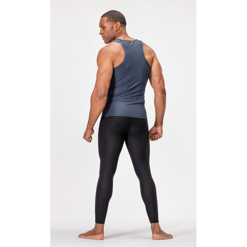 DEVOPS 3 Pack Men's Muscle Dry Fit Compression Tank Top