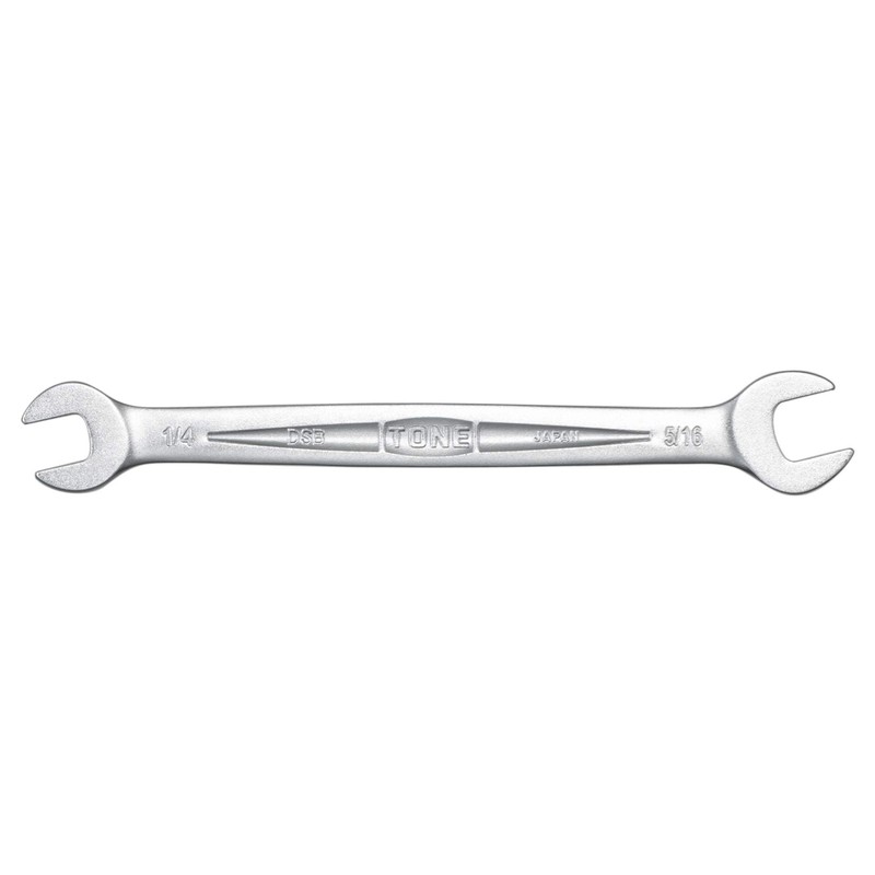 TONE DSB-0810 Spanner, 1/4 x 5/16 Inch Double Sided