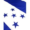 Honduras Flag with Two Brass Grommets 100% Polyester Fabric and