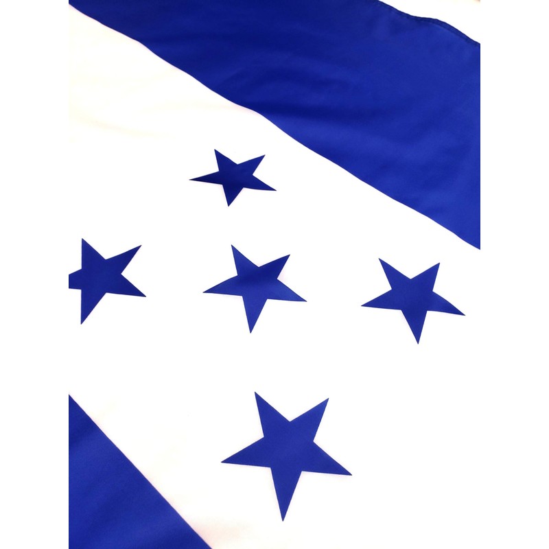 Honduras Flag with Two Brass Grommets 100% Polyester Fabric and