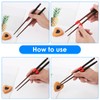 5 Pieces Reusable Chopsticks Helpers Training Chopstick Hinges Connector Practice