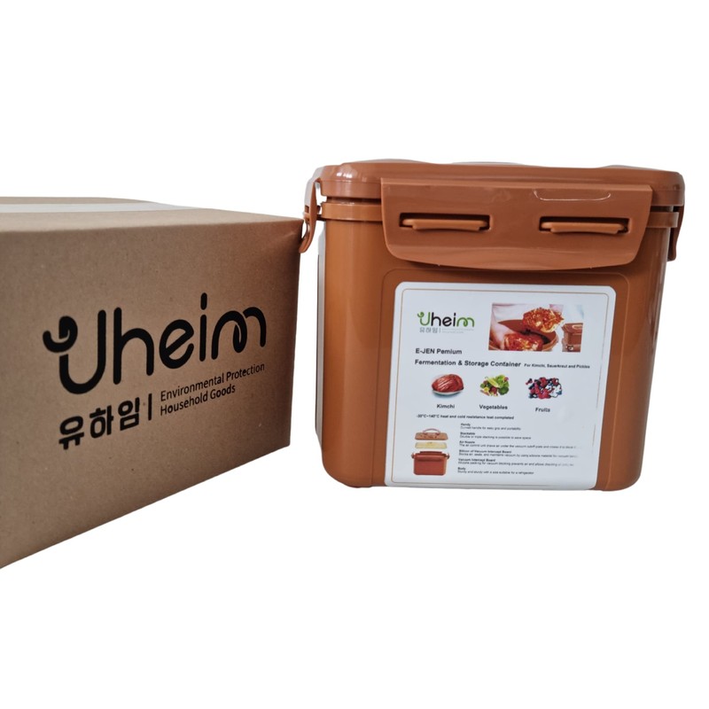 UHEIM E-Jen Premium Kimchi, Sauerkraut Container Probiotic Fermentation with Inner