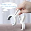 TBACW 6PCS Beach Towel Clips Beach Chair Clips Heavy Duty