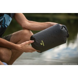 Tatonka Dry Sack 10 L Waterproof Pack Bag with Roll Closure and Buckle Made of Recycled Polyester 10 Litre Volume (Blue)