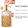 AUNRGO Gold Soap Dispenser Pump Replacement - Brushed Finish 304