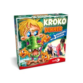 Noris 606011756 Crocodile Dinner, Party and Skill Game