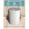 Garoopion Waterproof Car Garbage Can, 1.9 Gallon Soft Silicone Hanging