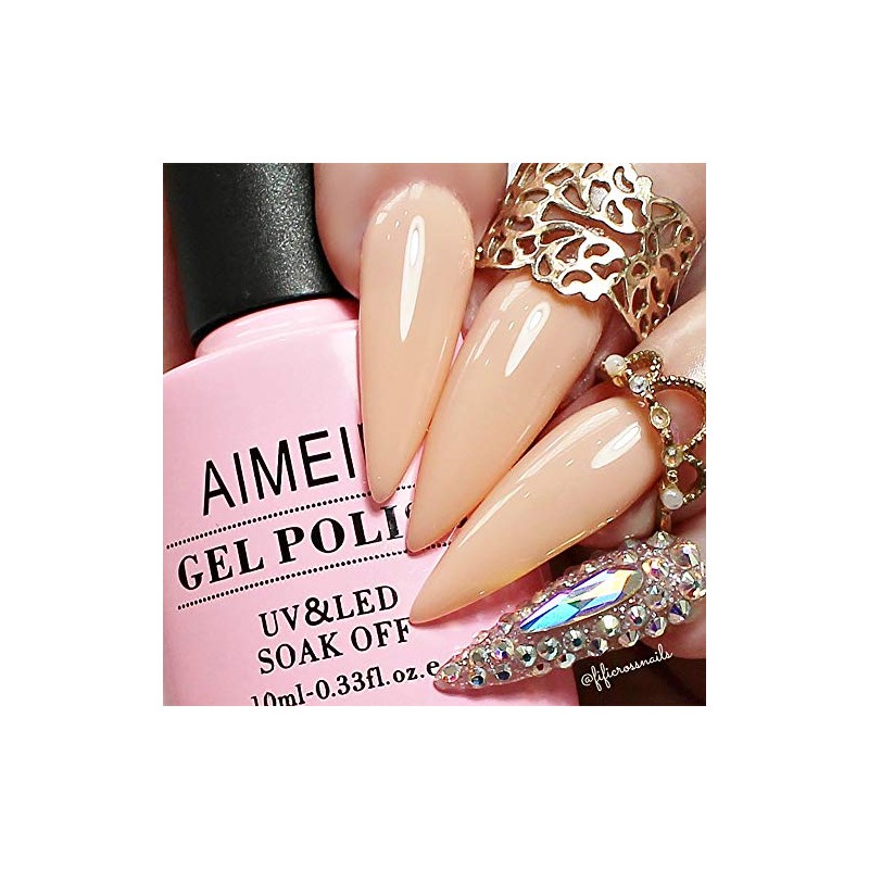 AIMEILI Esmalte De Uñas Soak Off UV LED Uñas De