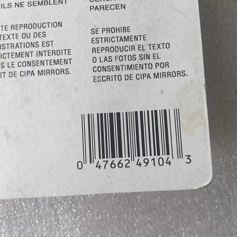 CIPA-USA HotSpot Mirror Blindspot Round CIPA 49104 Convex Adjustable Stick-On