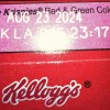 Kellogg's Rice Krispies Special Edition w/ Holiday Colors Christmas 7.5