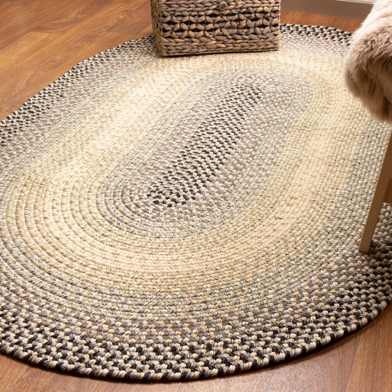 Super Area Rugs Ridgewood Premium Braided Rug for Kitchen and