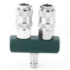 1/4 Inch Straight Two Way American Quick Connector Adjustable Valve