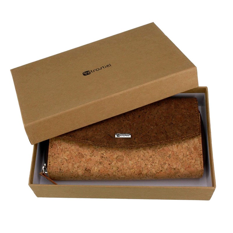 Women's Purse Purse Deluxe Wallet, Made from Cork