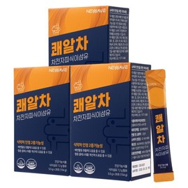 New Wave Kwaeal Tea Kwaebyunen Aloe Whole Leaf Psyllium Husk (5.5gX28 packs) 3 boxes for 6 weeks / 뉴웨이브 쾌알차 쾌변엔 알로에전잎 차전자피 (5.5gX28포) 3박스 6주분