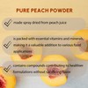 Peach Powder 8 oz, Natural Peach Powder for Baking, Tea,