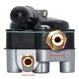 Rebuiman 438559 Fuel Pump fit for Johnson Evinrude 25 35 50 65 70 75 85 88 90 100 105 115 125 135 140 HP Outboard, Replaces#385784 433390