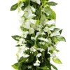 SLanC Wisteria Garland Artificial Flowers Wisteria Vine - 5Pcs Total