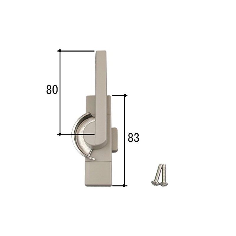 Sankyo Aluminum Crescent 99WB4590R0-UC