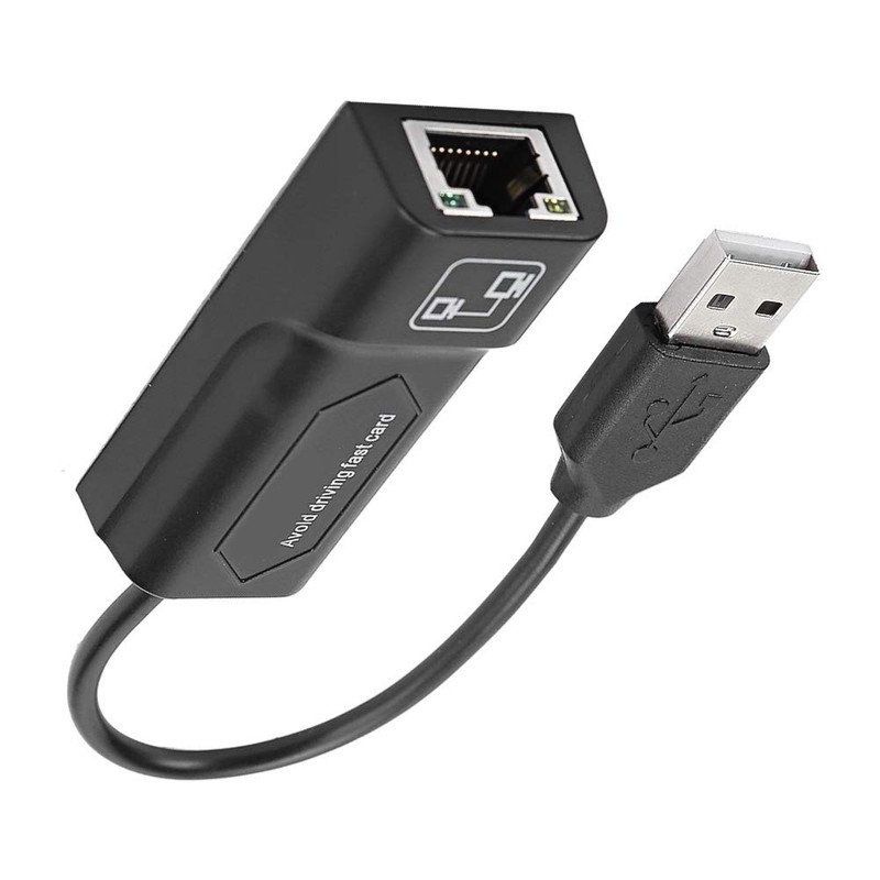 ZJchao Adaptador Ethernet USB2.0 a RJ45, Tarjeta de Red USB