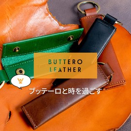 Rubeli Genuine Leather Coin Case, Key Holder, Leather, Coin Purse, Buttero Leather, Key Ring, Key Case, Ultra Small Wallet, Mini Wallet, Small Wallet, darkbrown